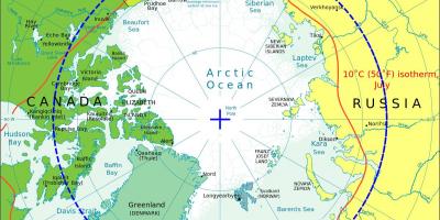 आर्कटिक नॉर्वे नक्शा