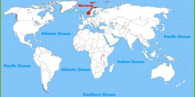दुनिया के नक्शे दिखा नॉर्वे